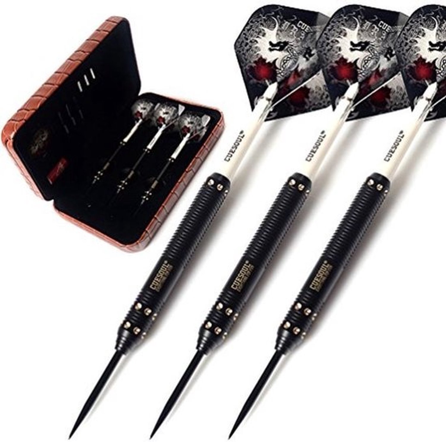 Dragon Series 004 dartpijlen - 25 gram met stalen punt en luxe PU-darts