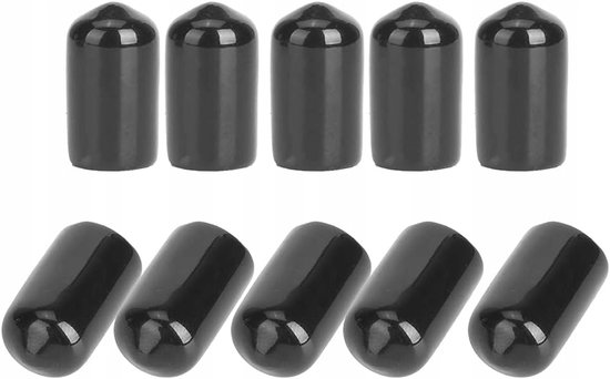 10x Rubber Keuphoes Beschermers voor Snooker & Poolkeus — afbeelding 3