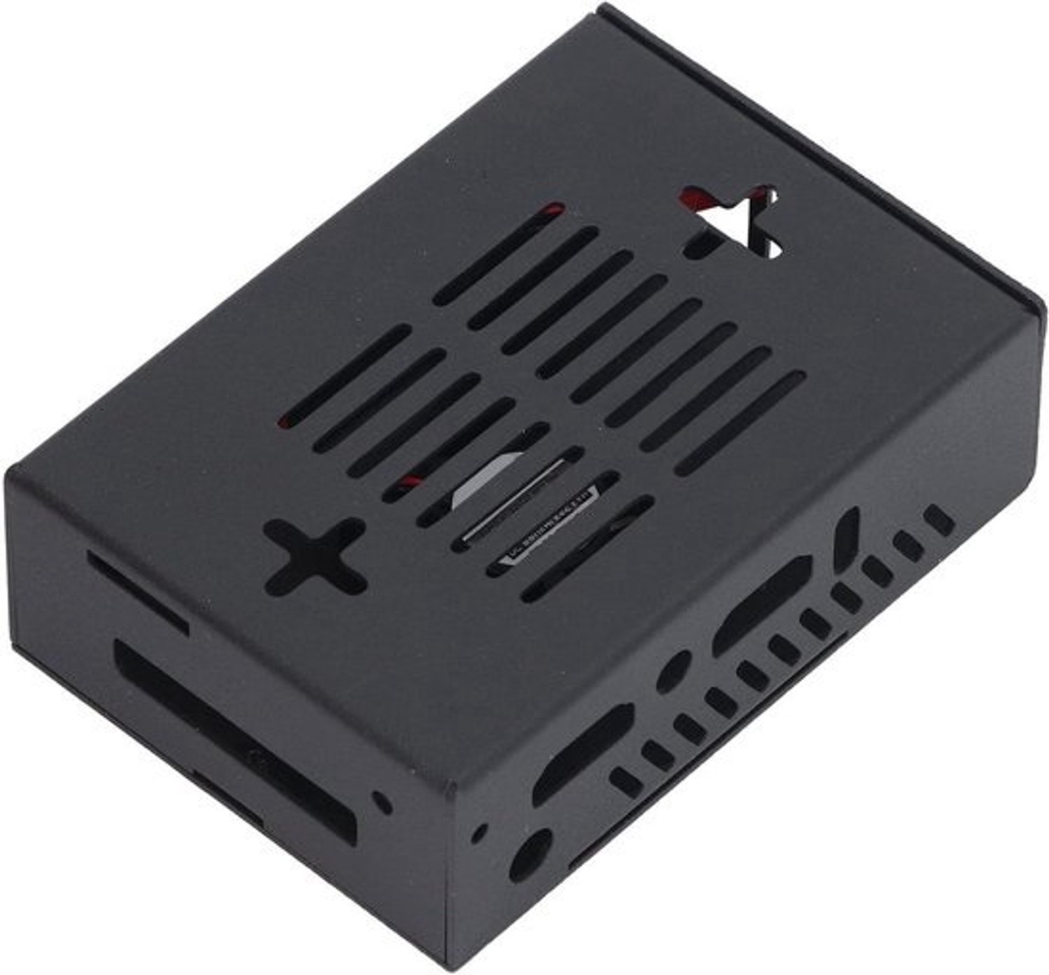 Cryfokt Premium Koelbehuizing van Zinklegering met Ventilator voor Orange Pi 5 MAX - Robuuste Constructie - Eenvoudige Installatie - Uitgebreide Bescherming - voor Liefhebbers van Singleboardcomputers