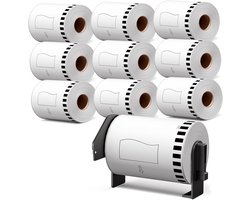 MarkField 10 x DK-2243 endless shipping labels paper 102mm x 30.48m - ShopVlot