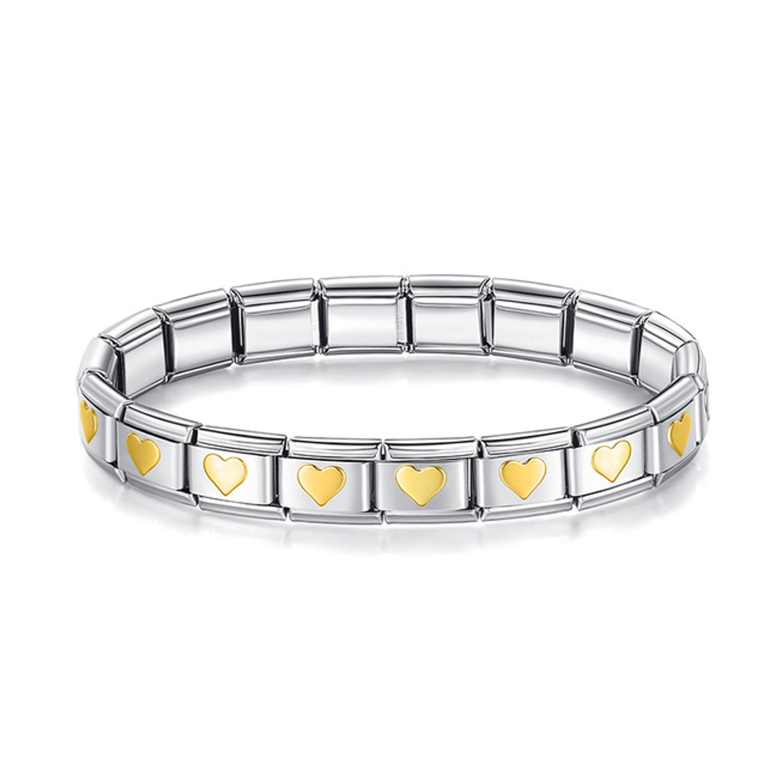 Basis set armband Heart of Gold