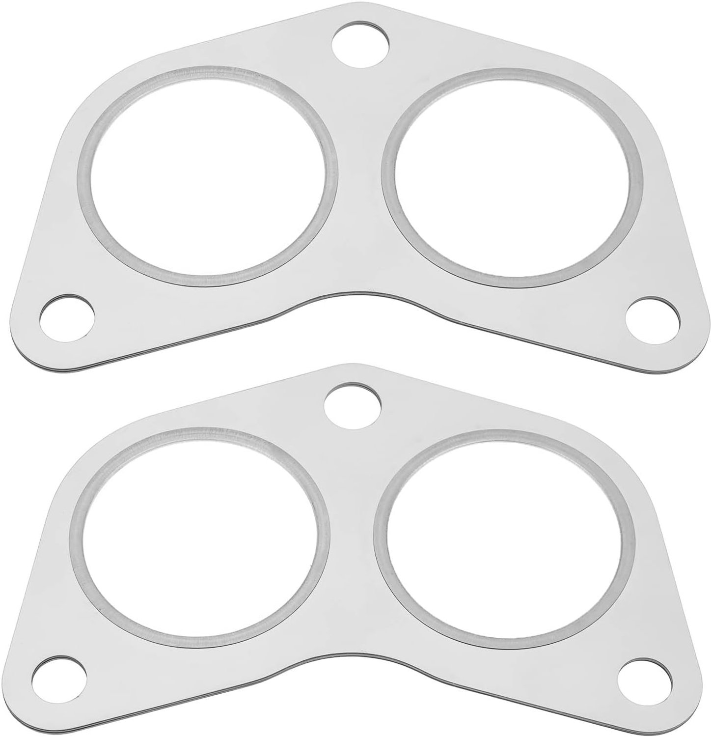 Car manifold joint gasket 2PCS - metalen en composiet - vervangt 14038AA000 - voor Subaru Impreza Turbo - Luxento