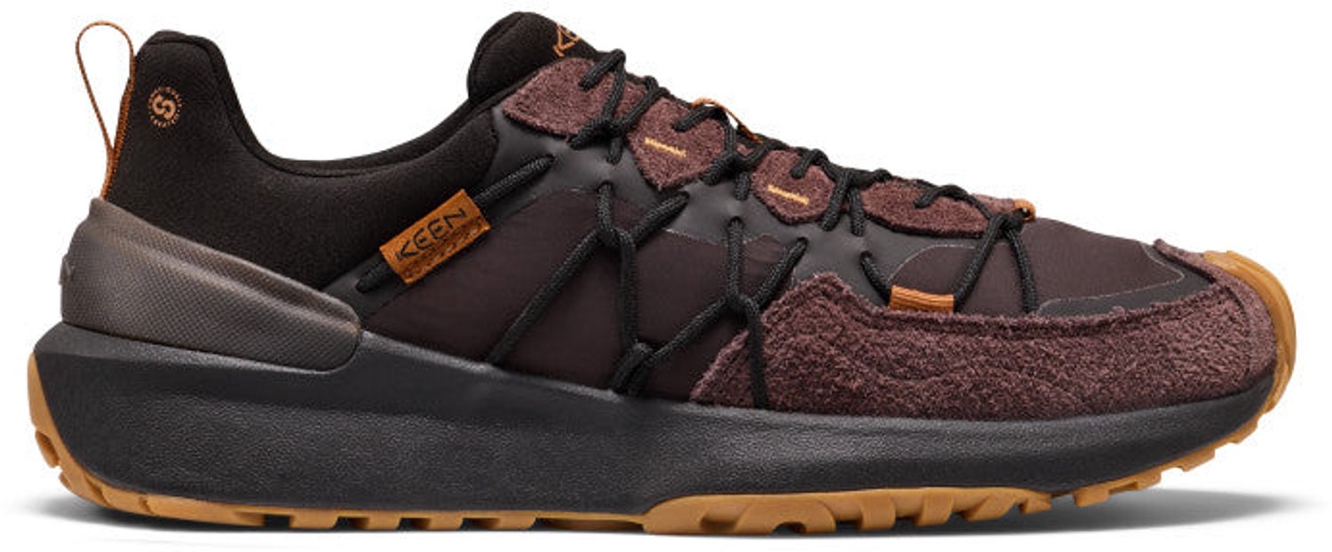 Uneek Trekker Heren Sneakers Leer Rood