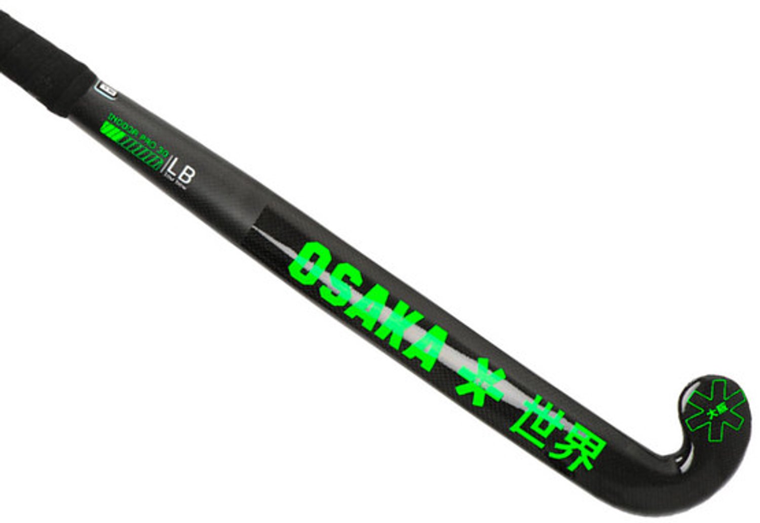 Osaka Indoor Pro 30 2.0 Low Bow Hockeystick Iconic Black