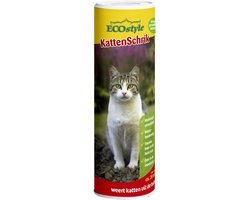 ECOstyle KattenSchrik - Kattenverjager voor Buiten - Korrels met Geurstof - Werkt binnen 2 Weken - Waterbestendig - 400 GR