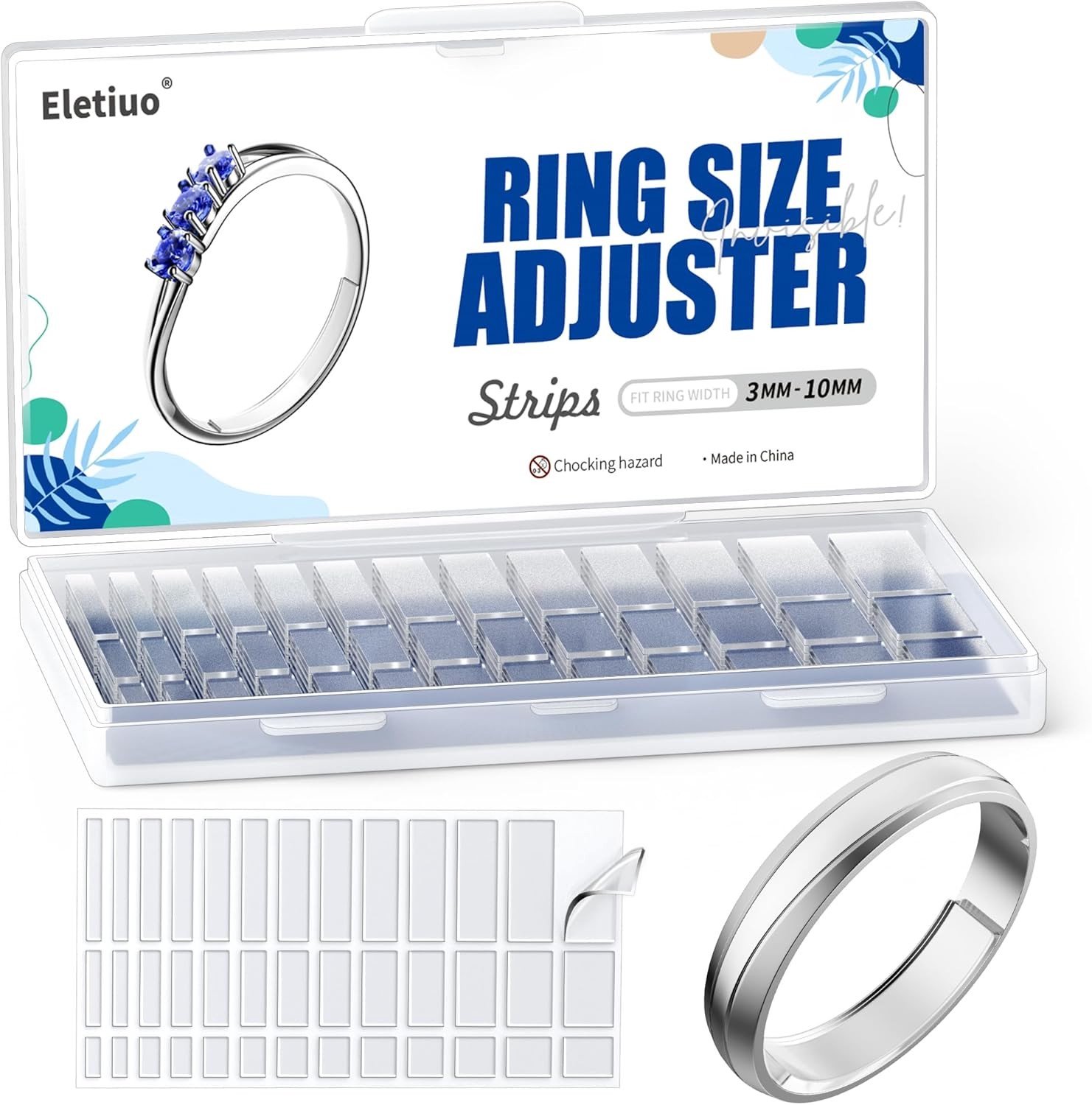 Ringmaat Versteller - Transparant - - Siliconen en EVA Materiaal - Voor Sieraden