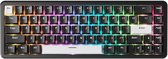 ATTACK SHARK X65 HE - Magnetic Switch Wired Gaming Toetsenbord - 66 Keys - RGB - Side Printed PBT Keycaps - 8KHz - 0.01mm Rapid Trigger - 0.125ms - Zwart