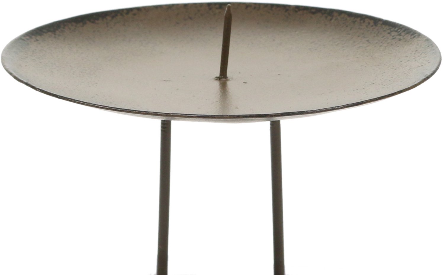 Stekkerkandelaar 8cm bruin 4 st