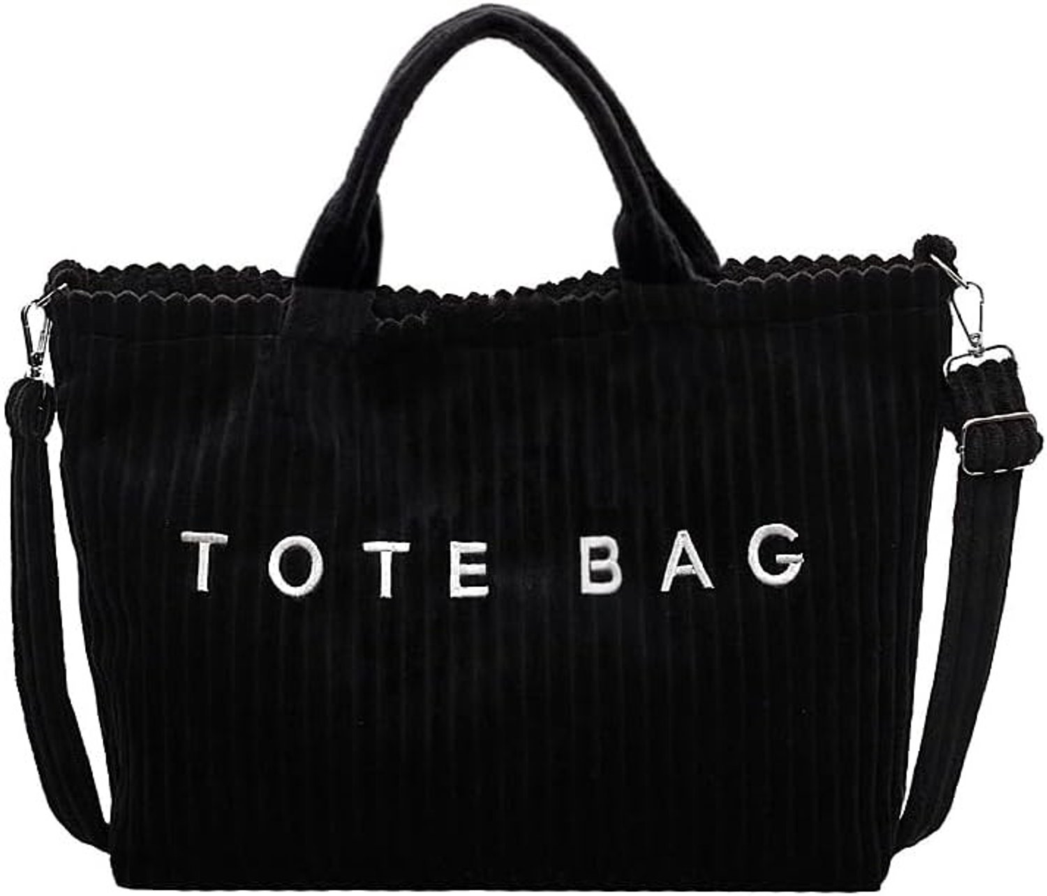 Grote Zachte Handtas met Trekkoord en Bovenhandvat, Elegante Casual Schoudertas voor Dagelijks Gebruik en Mode