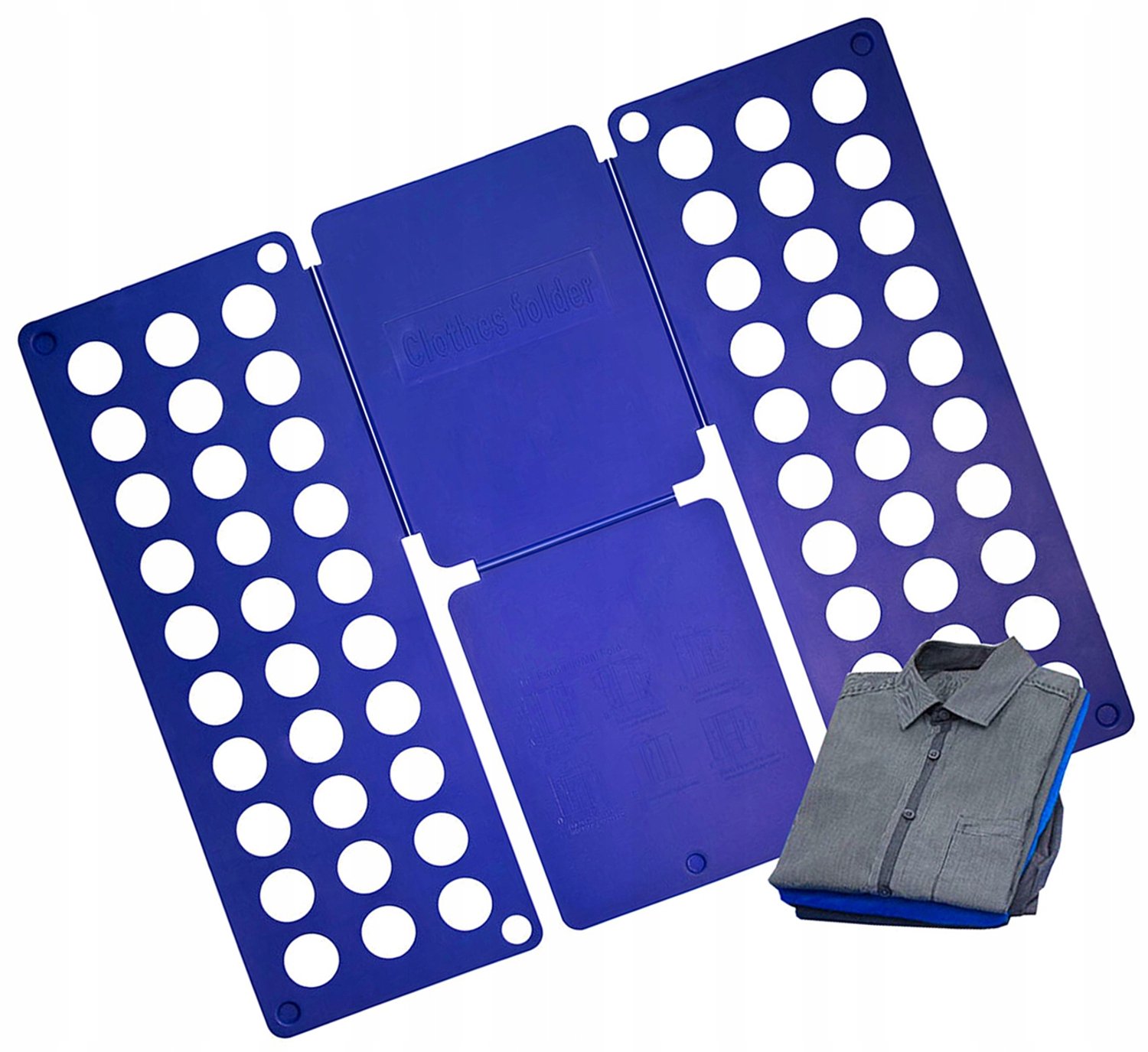 Kledingvouwplank voor T-shirts, overhemden en meer - Merkloos