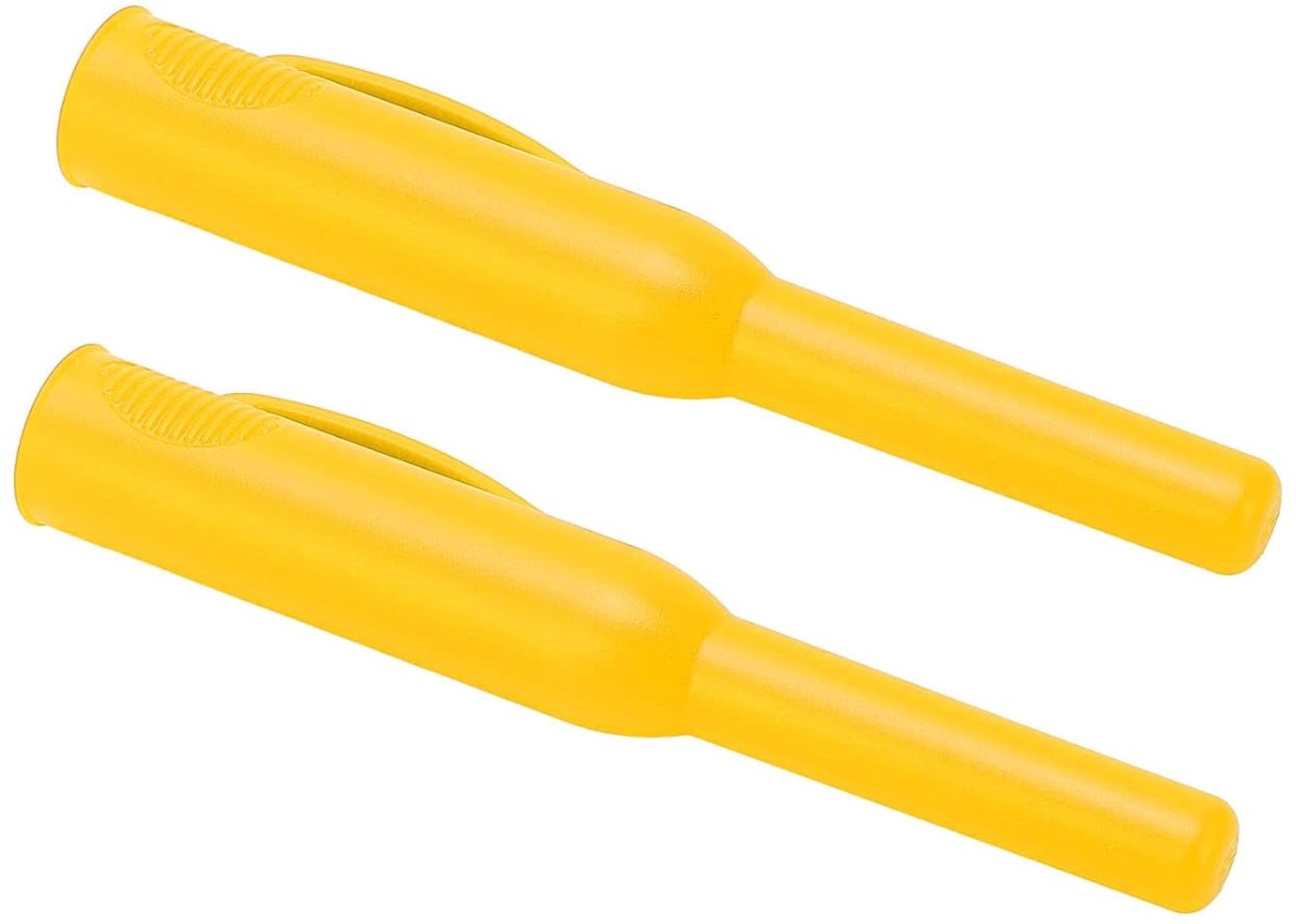 Neus Potlood Hoes, Timmerman Potlood Hoes ABS Houtbewerking Marker Covers voor Lange Neus Diep Gat Timmerman Potlood, Mechanische Potloden (Geel)