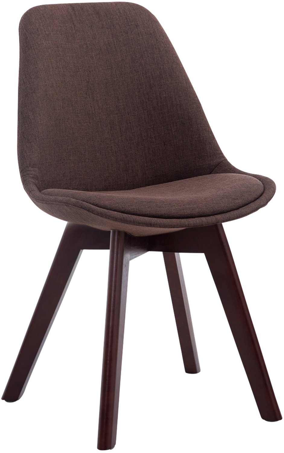 Luxe Comfort Bezoekersstoel - Stof - Bruin