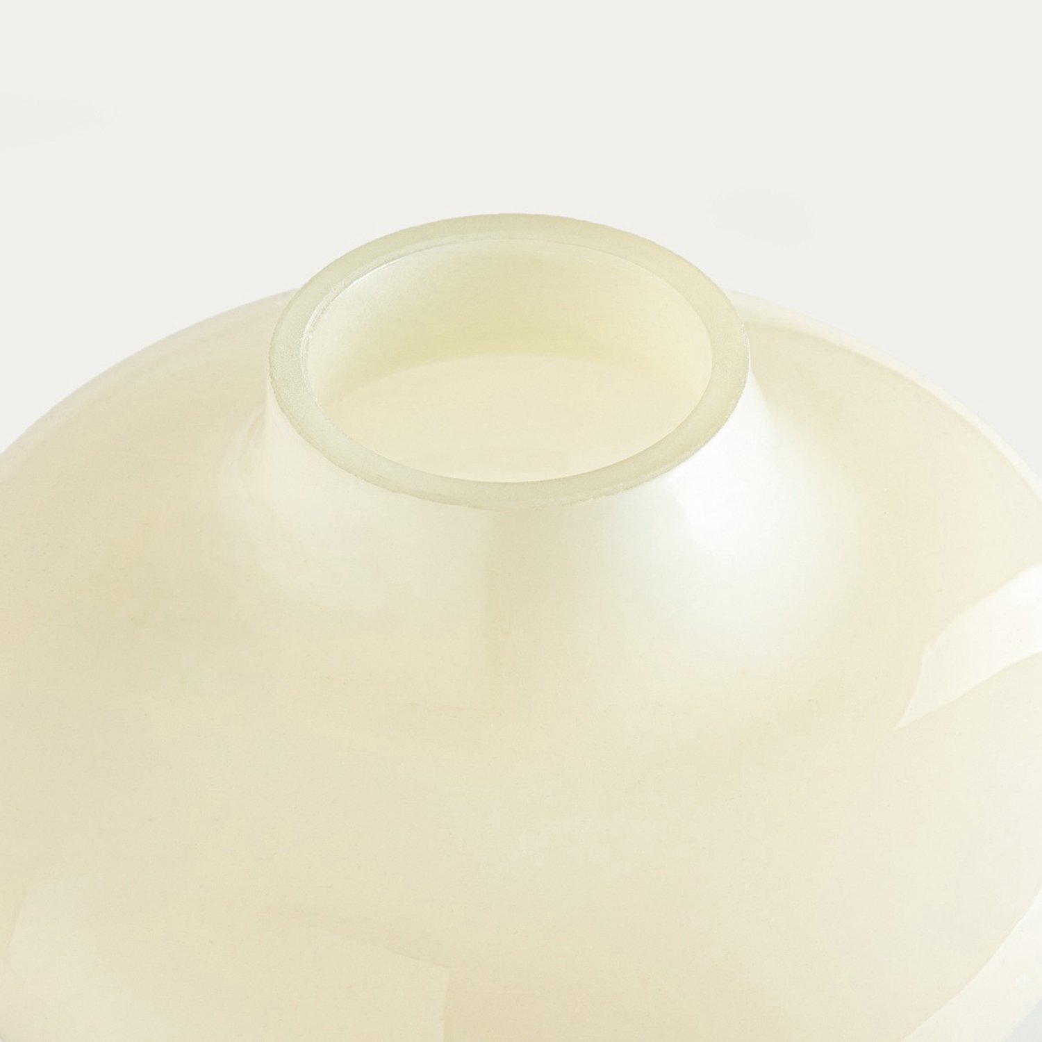 Homla Vaas | LUNNEL | geel glas | 19x21 cm | 785856