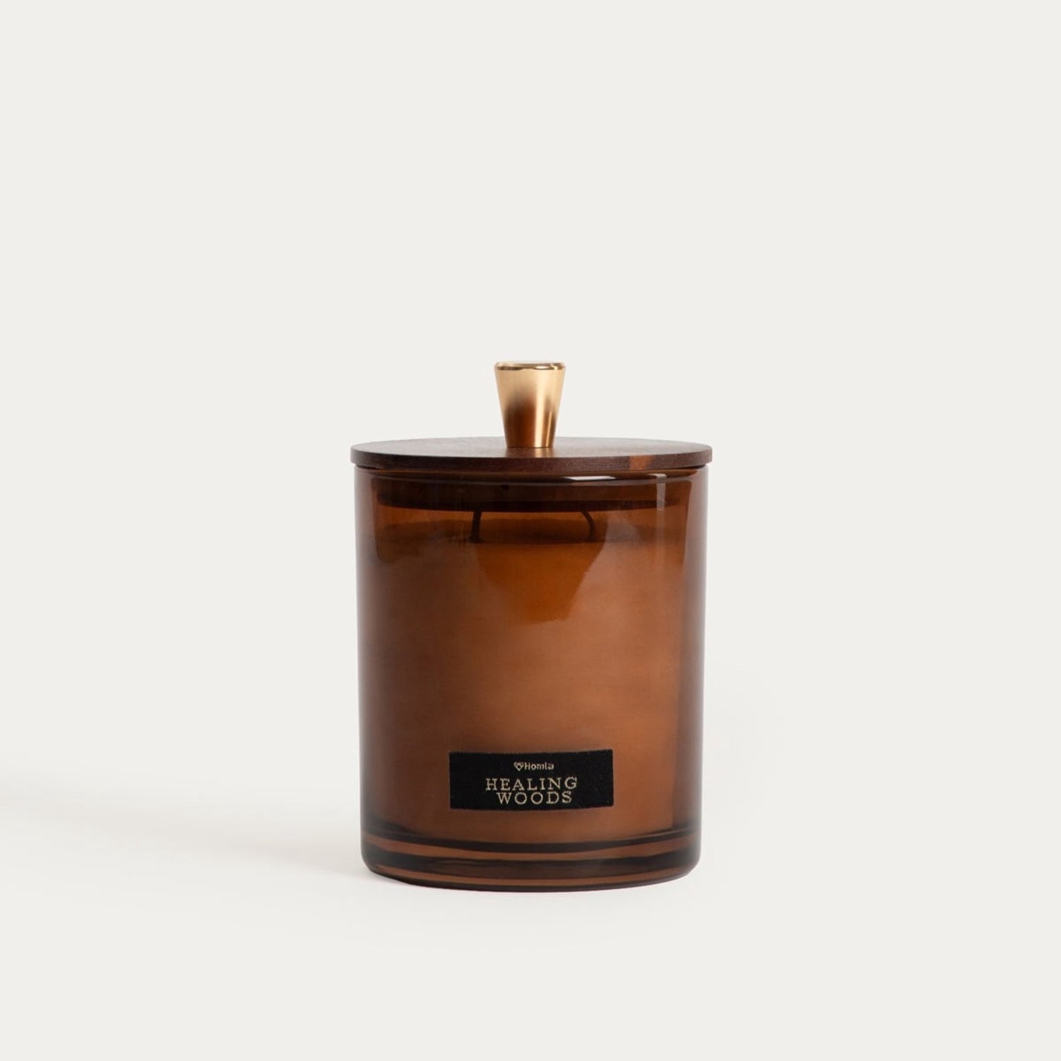 Homla Geurkaars | WOODY BLEND | Healing Woods | 380 g | 782480 Beige
