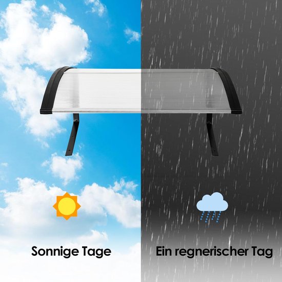 Garage voor robotmaaier, 106 x 87 x 50 cm, carport voor robotmaaier, overkapping voor robotmaaier, garage; bescherming tegen regen, hagel en uv-stralen — afbeelding 4