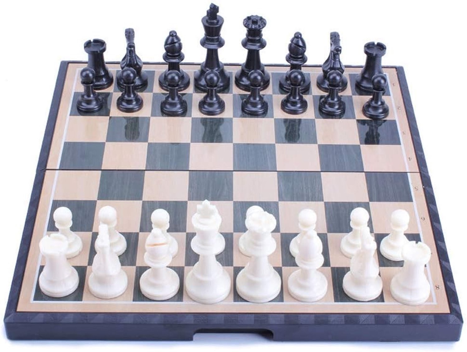 Schaakspel Magnetische schaak set vouwbord beginner volwassen kinderen schaken Schaaksets voor kinderen en volwassenen (Grootte : 28 * 28 * 1.5cm)