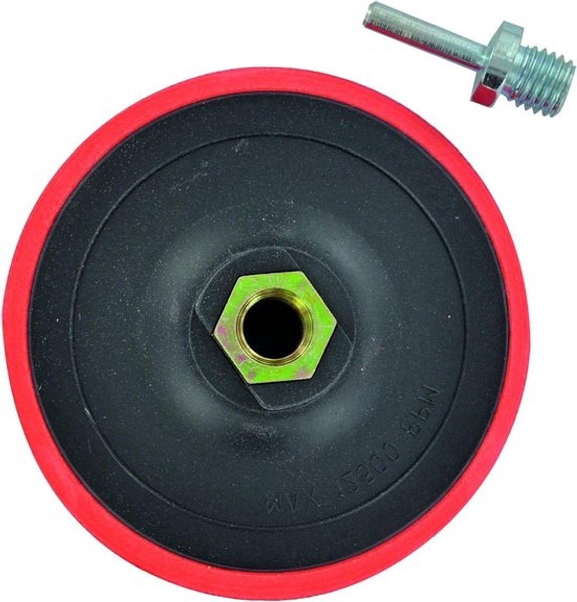 TIVOLY XT10162016022 Velcro-schuurzool, zwart