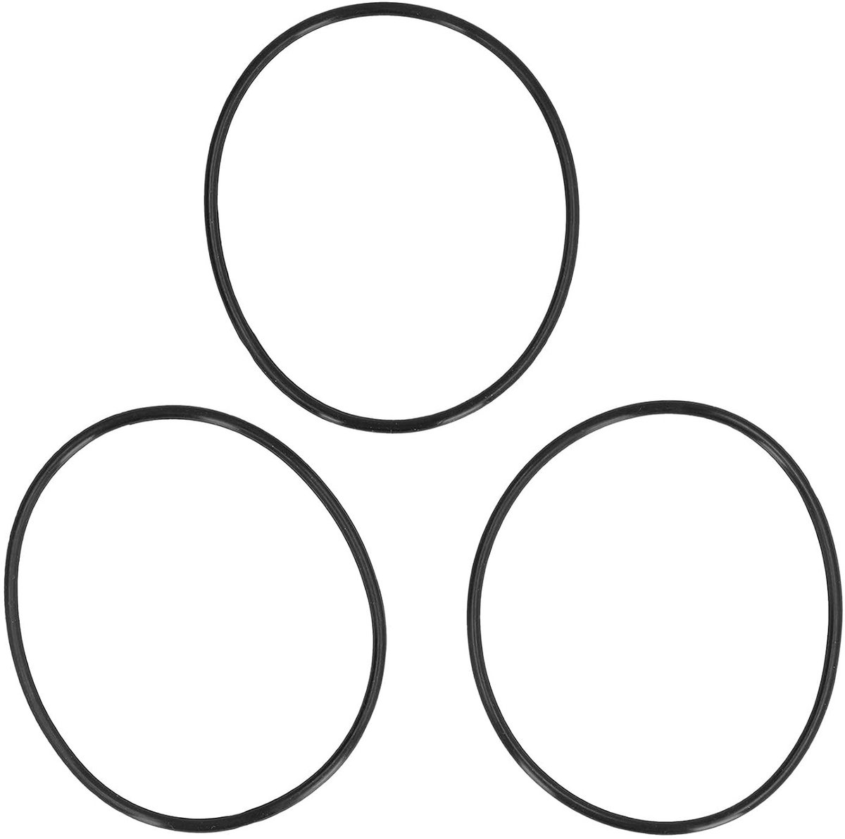 Nitril O-Ringen voor omgekeerde osmose waterfilters, vervangende afdichtingen 148x140x4.2mm, set van 3 rubberen ringen voor optimale waterfiltratie