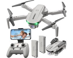 SIMREX Drone met camera 1080p voor kinderen en volwassenen (grijs) - ShopVlot