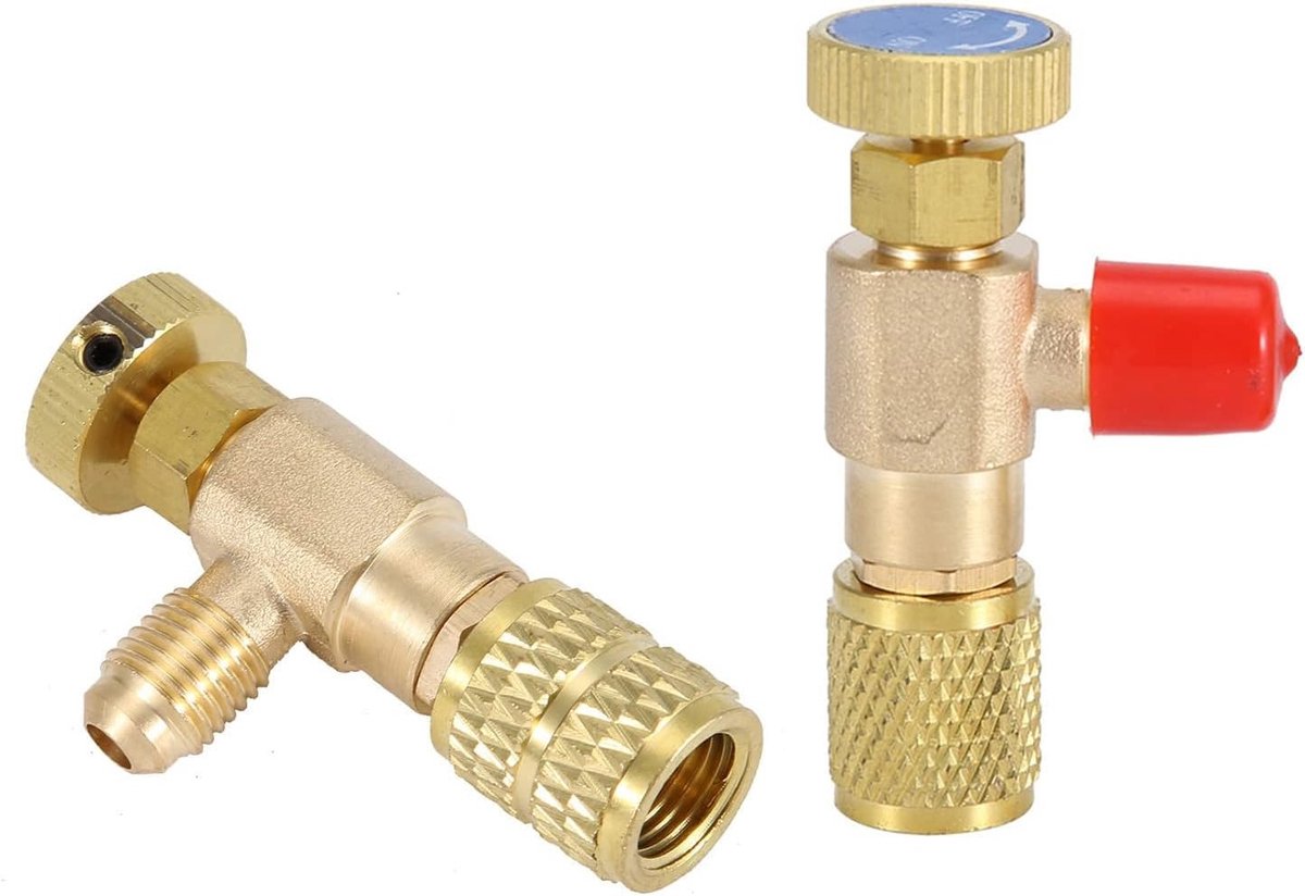 Hoge kwaliteit R32 slangadapter 7x6x2 voor koelmiddelen R410A en R22 - 2 stuks, veilig en duurzaam