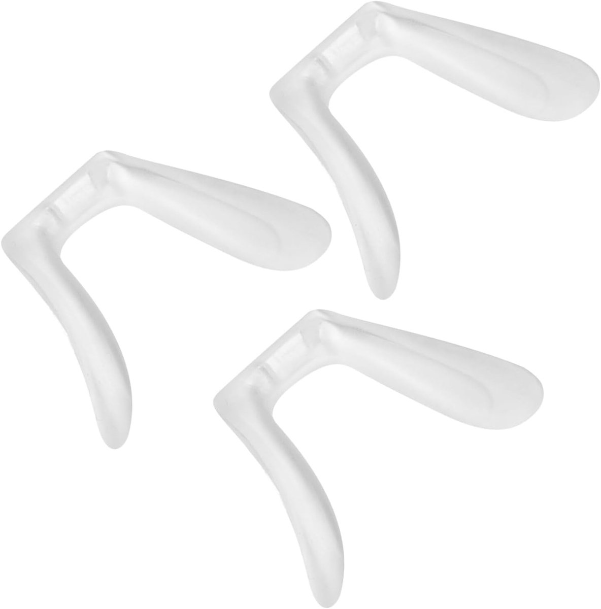 Ciieeo Neuspads voor bril, antislip, van silicagel, comfortabel, reserveaccessoires, compact formaat, voor bril, 3 - ShopVlot
