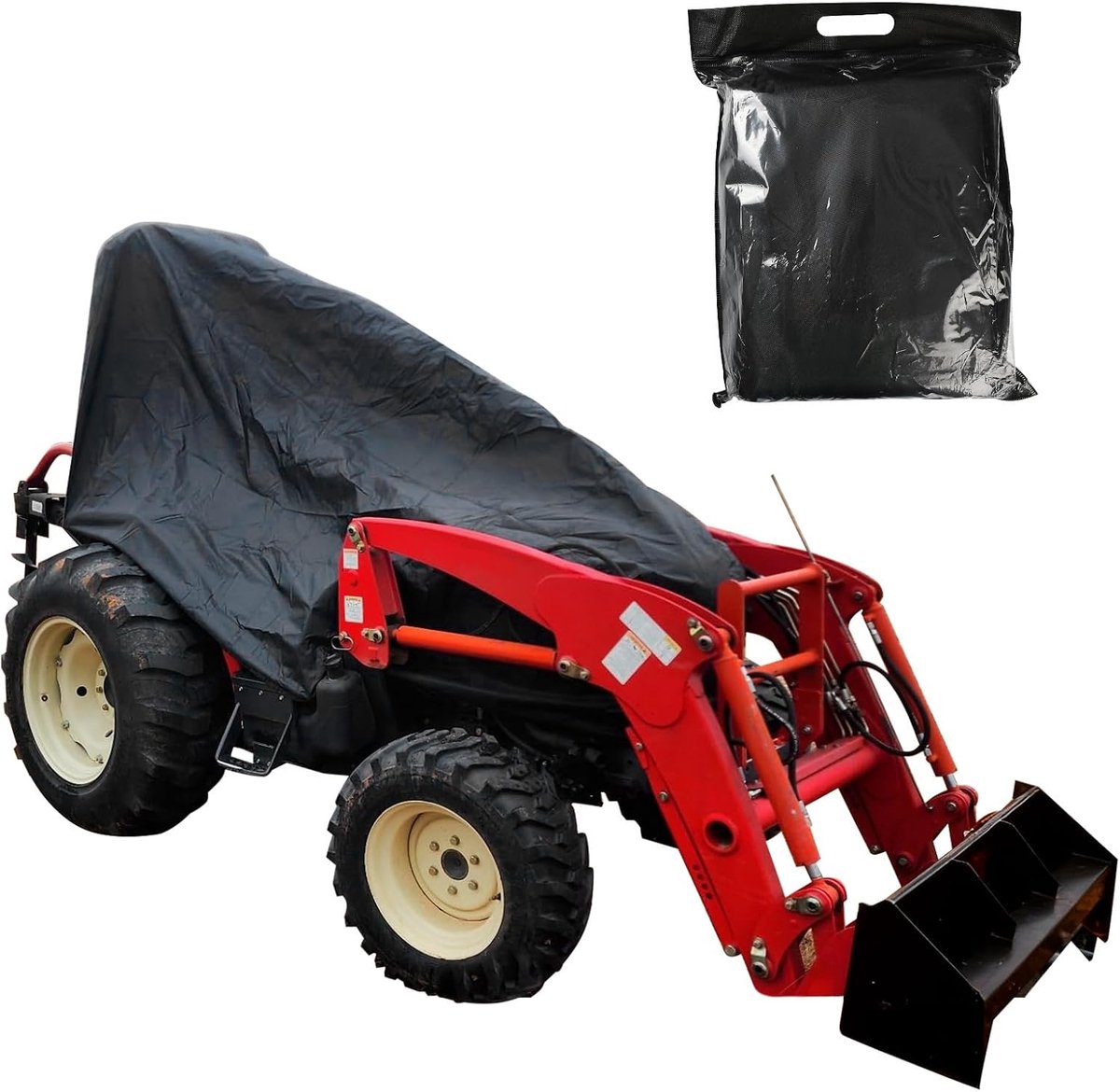 Tractorhoes geschikt voor Kubota Mahindra Deere, 600D Oxford-doek, waterdichte, robuuste duurzame hoezen voor compacte - ShopVlot