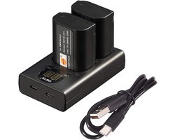DSTE DMW-BLK22 Battery (2 PCS) and Charger Compatible with Panasonic Lumix S5 DC-S5K DC-S5GK - ShopVlot