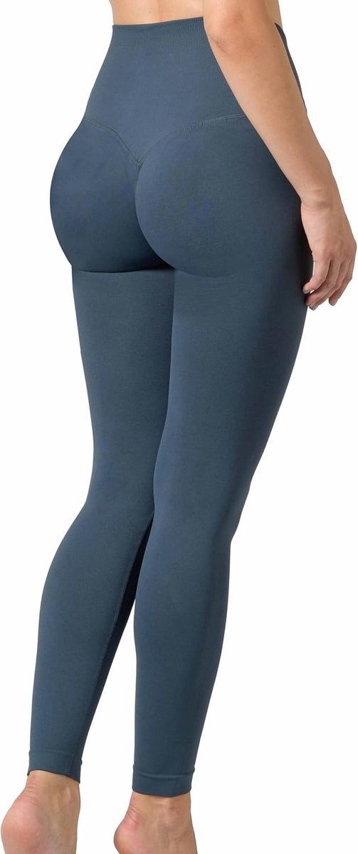 Leggins met hoge taille - naadloos - sportief - ideaal voor yoga en fitness - ShopVlot