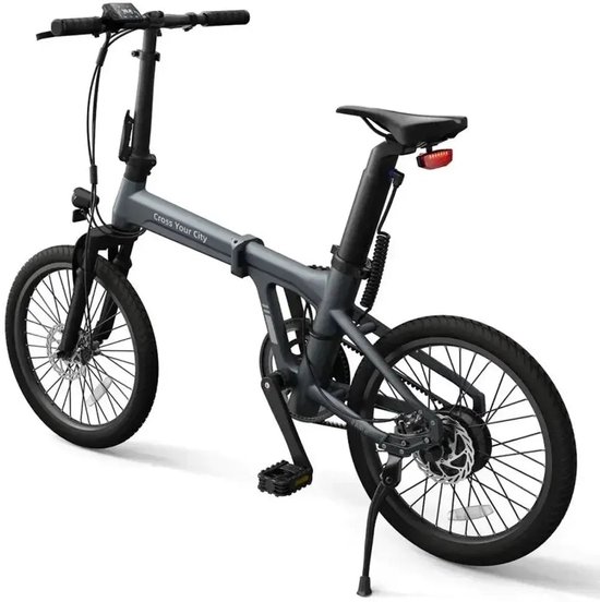 ADO Air 20S - Elektrische Vouwfiets - 20 inch - 250W motor - Actieradius tot 100 km - Hydraulische schijfremmen - 346Wh accu - Grijs — afbeelding 2