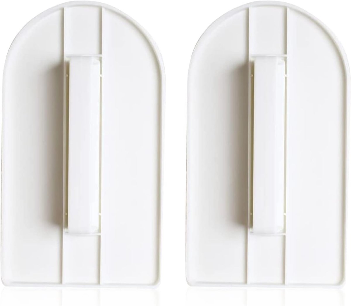 Cake tool set 2-delig - hoogwaardig plastic - polijst- en smeergereedschap - ideaal voor fondant en room - ShopVlot