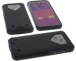 Case Compatible with Blackview BV9800 PRO Rubber TPU Protection Mobile Phone Case Black - ShopVlot