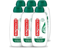 Borotalco 6 x – Douchegel – Original – 250 ml - - 6 - 6 stuks