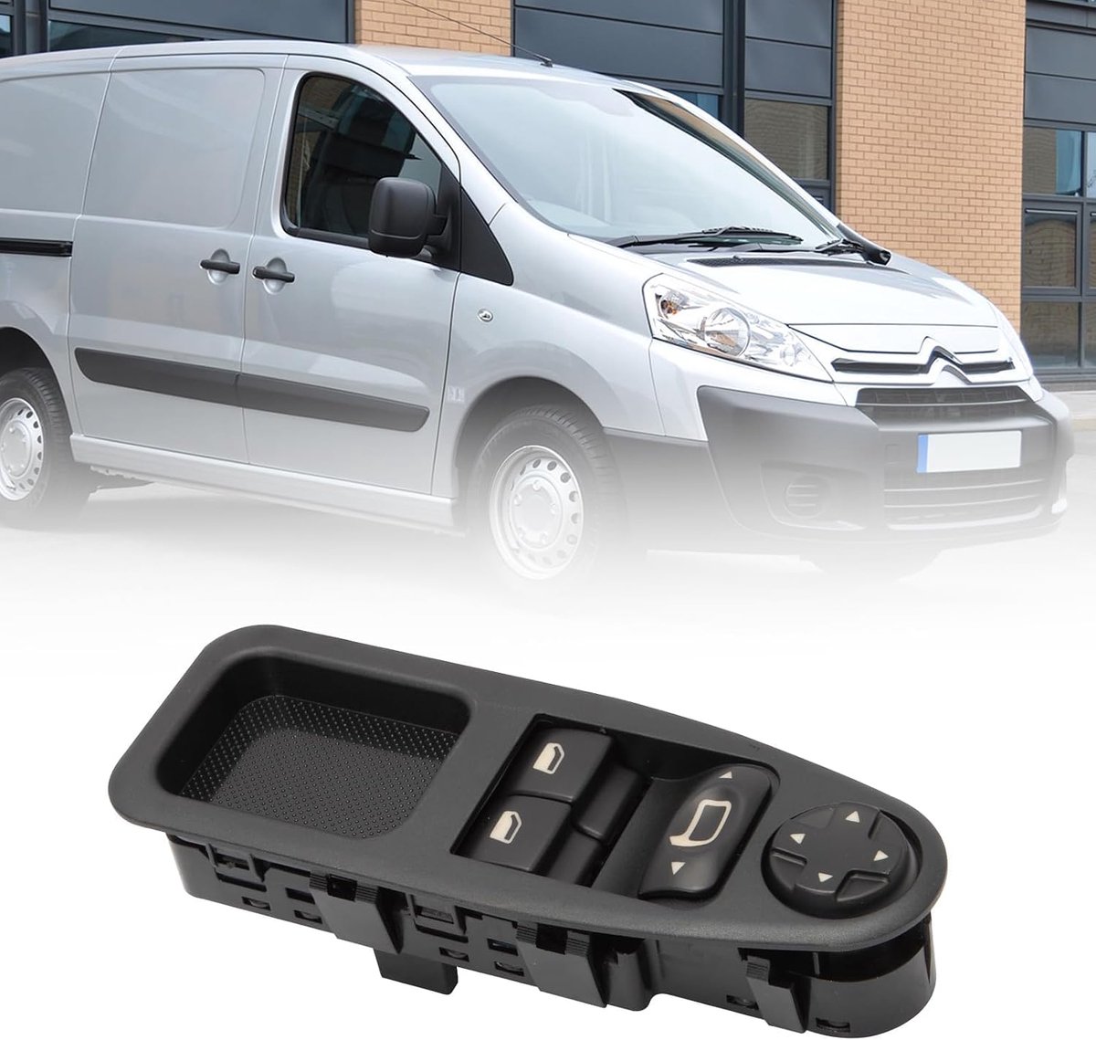 Window Switch Compatible With Expert 2 Scudo 2 Jumpy 2 2007 2008 2009 2010 2011 2012 2013 2014 2015 2016 2017 2018 - ShopVlot