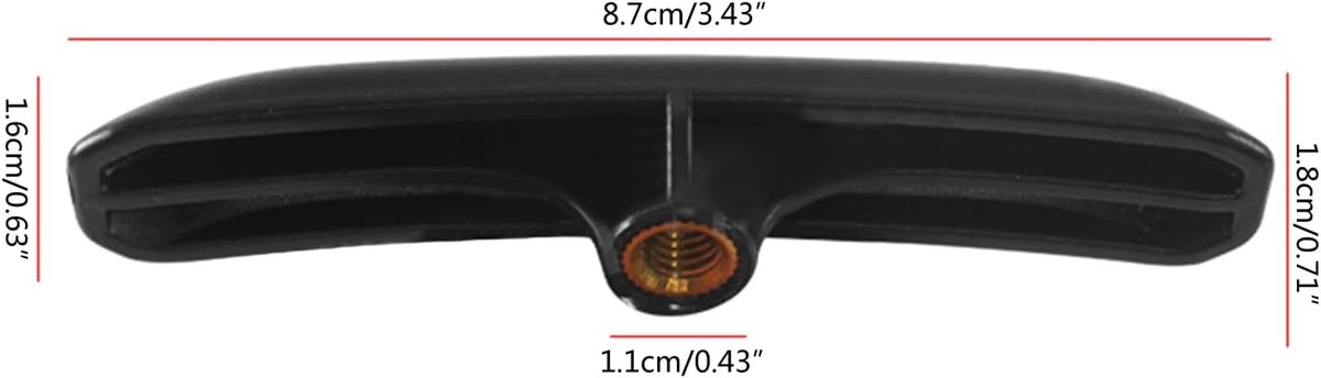 RV Drain Valve, Plastic Handle, Flexible Flow Hose for Caravan Drainage, Outdoor Accessories, Caravan Drain Hose - ShopVlot