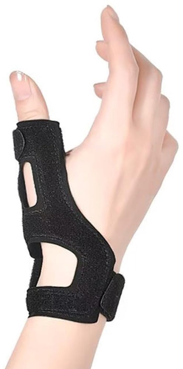 Duimspalk Duim Ondersteuning Polsbrace Voor Duim Pols Stabilisator Duimbeschermer Verstelbare Handbrace Links en Rechts Draagbaar One Size