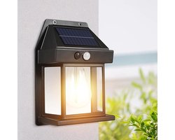 Merkloos Solar-buitenverlichting en waterdichte solar-wandlampen, geschikt voor schuttingen, tuinen, trappen, terrassen, garages en meer; ook te gebruiken als…
