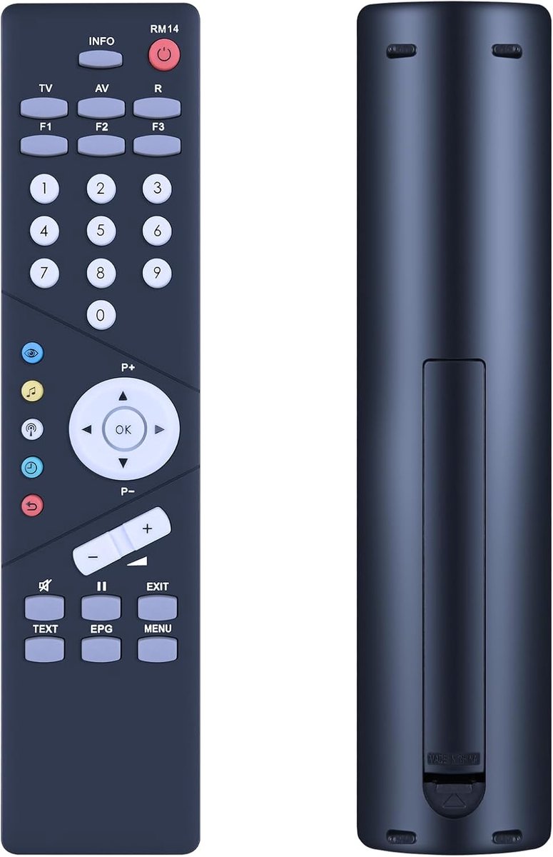 Nue Replacement Remote Control for Metz TV RM11 RM14 RM15 - ShopVlot
