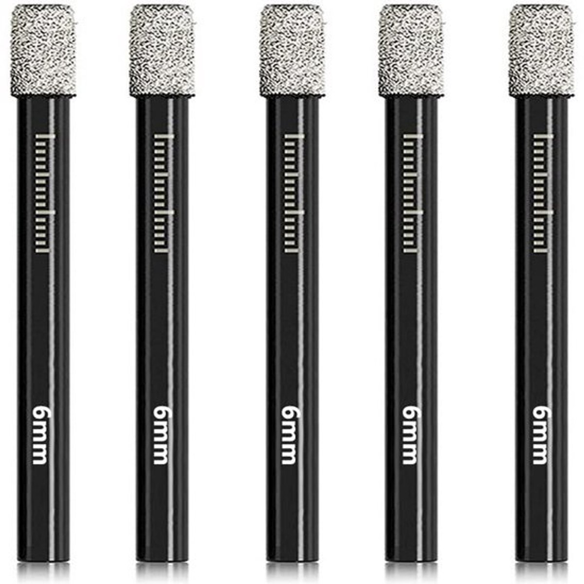 Professionele 6 mm porseleinen tegelboorset - Voor glas, graniet en keramische tegels