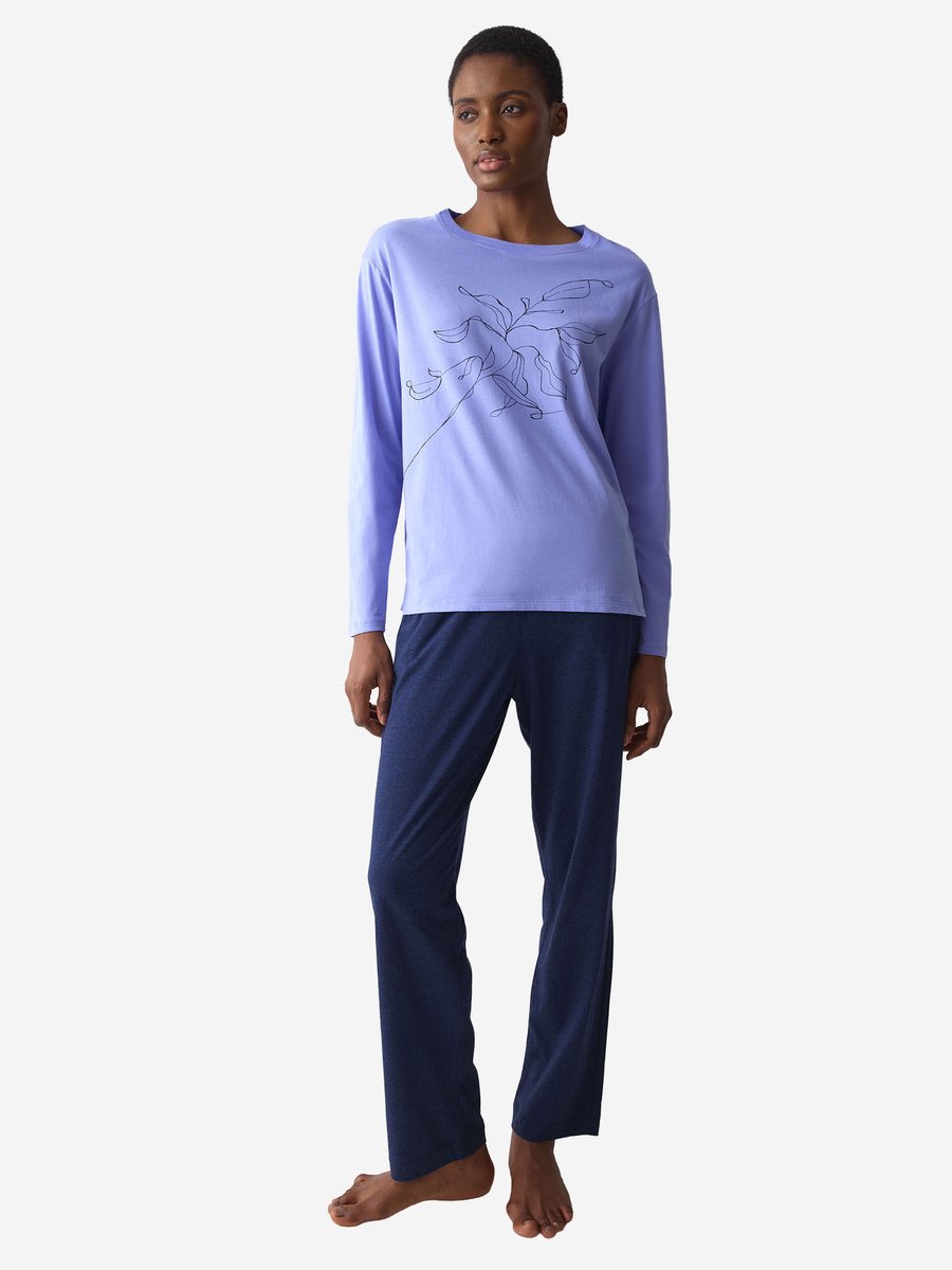Triumph Pyjama Red Label Sets Good BLUE - LIGHT COMBINATION