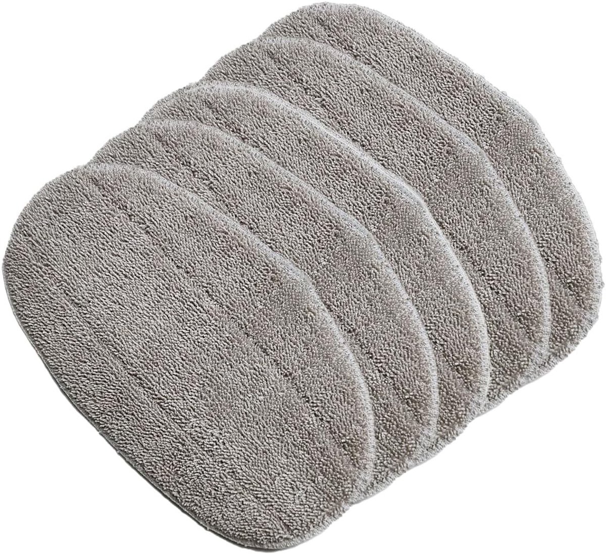 Set van 5 Vervangende Mop Pads voor Stoomreinigers, Reinigingsdoeken en Stoommop Covers voor Grondige Schoonmaak