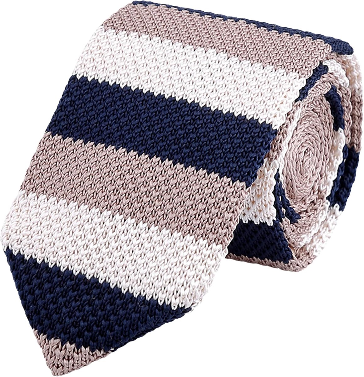 Narrow knitted tie 6cm - retro stijl - casual voor kantoor - perfect voor de gentleman - ShopVlot