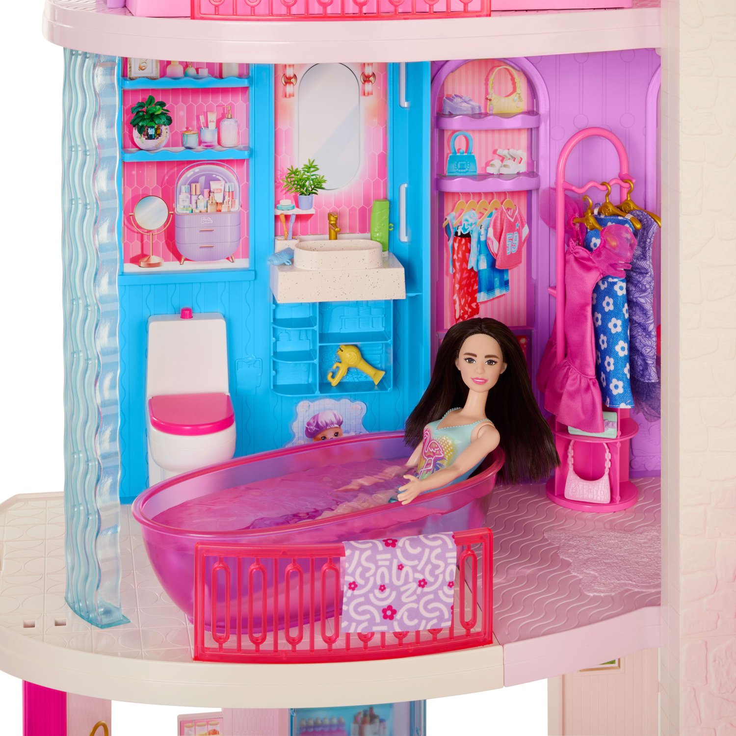 Barbie Droomhuis Poppenhuis - Meer dan 65 onderdelen - inclusief meubels — afbeelding 2