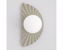 Emibig FLORA K1 MOKKA OPAL - Moderne wandlamp voor sfeervolle verlichting