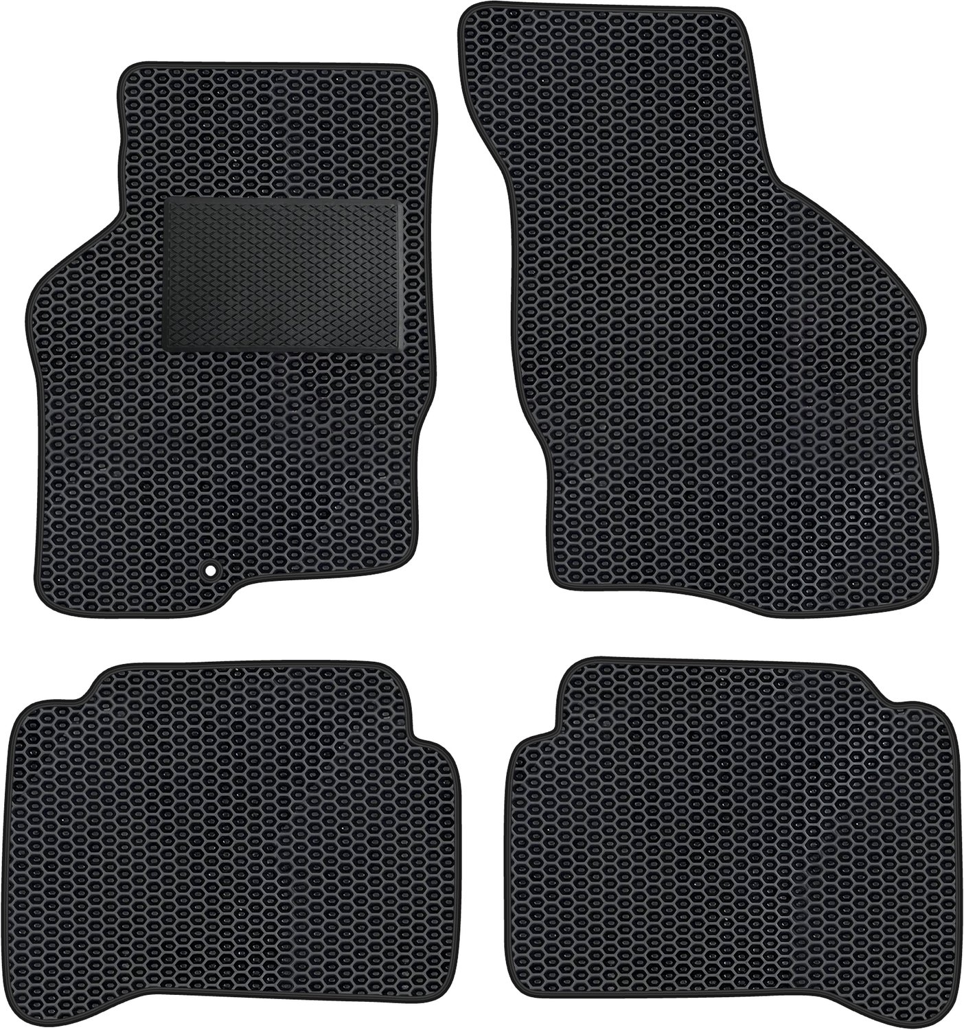 MI023_EVA_POD - Complete set van autovloermatten - Mitsubishi L200 II 2006-2015 - Duurzaam - Waterdicht - Antislip