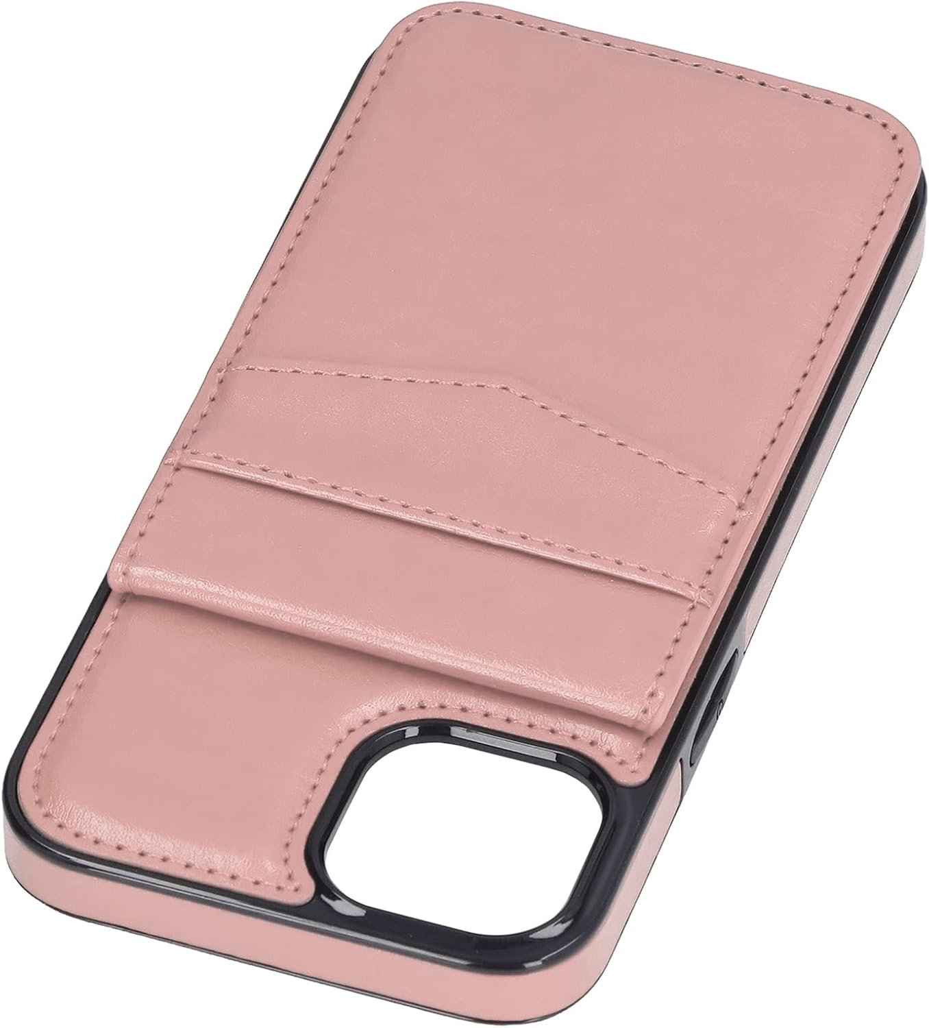 6,1 Inch PU Leder Wallet Telefoonhoesje voor 13 (Rose Gold)