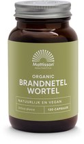 Mattisson - Biologische Brandnetelwortel - Vegan Voedingssupplement - 210mg - 120 Capsules