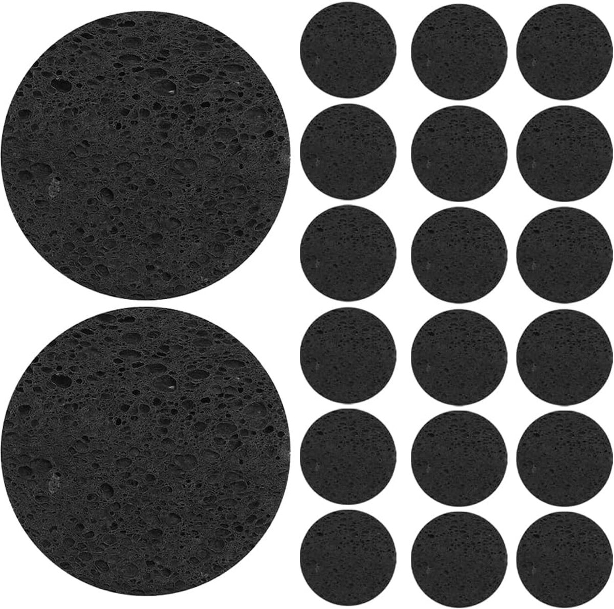 20 Stuks Compressed Facial Sponges Natural Wood Pulp Cotton Makeup Remover Pads Reusable Portable For Sensitive Skin Care And Gentle Exfoliation