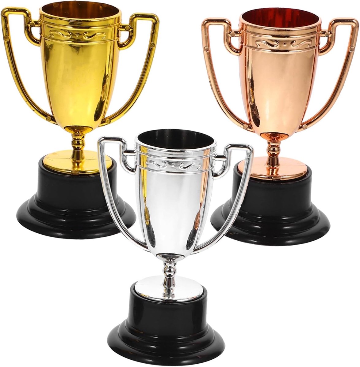 Trofeeën Voor Jongen Meisje Gouden Zilveren Bronzen Prijzen Voor Sportevenementen Feesten Decoratieve Beloningen Voor Competities Spellen