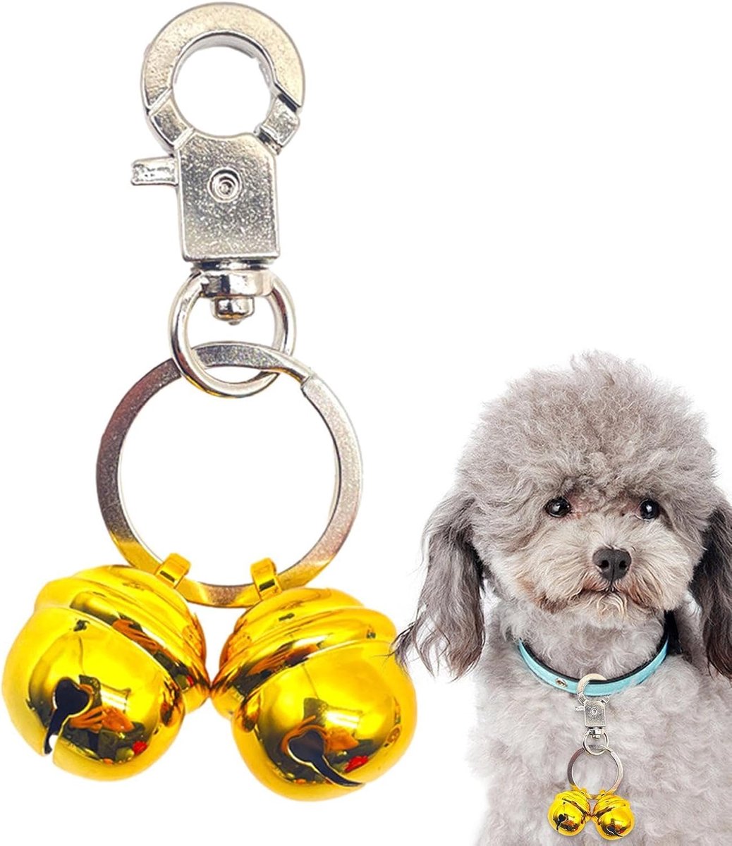 Kattenbellen voor halsband luid, bel voor halsband Sleutelhanger Charme