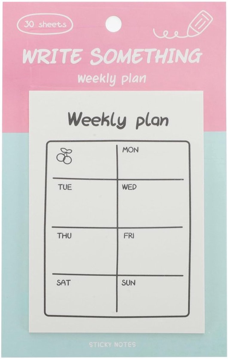 Dailygoods- Memo-pads - Zelfklevende Notities - Duurzaam Gerecycled Papier
